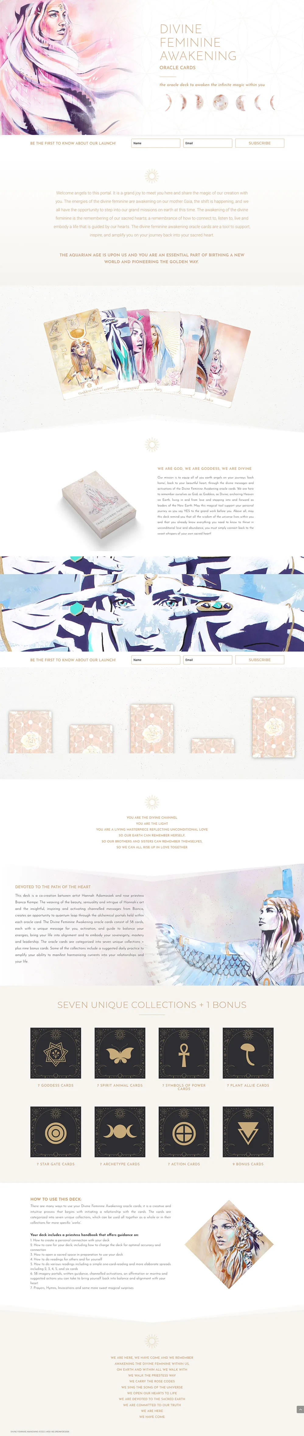 Divine Oracle Cards: project image 3