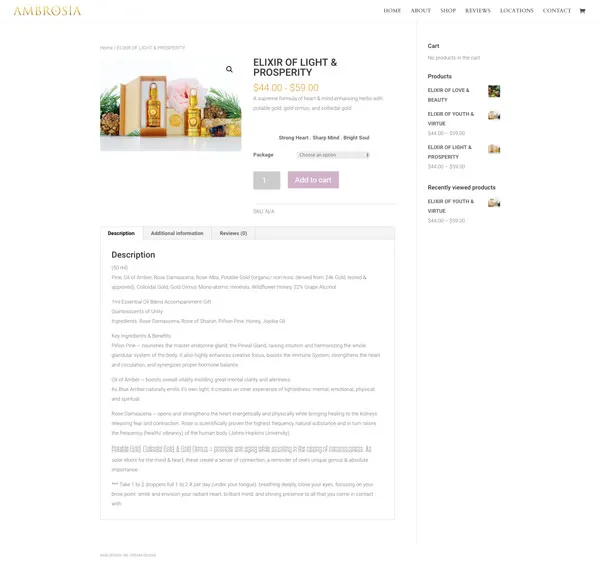 Ambrosia: project image 3